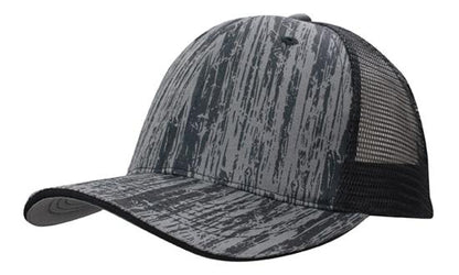 Wood Printed With Mesh Back – 4144