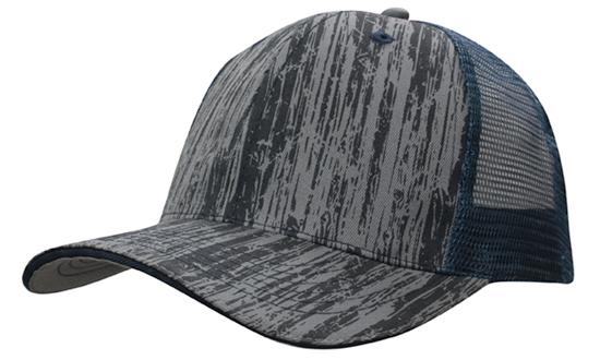 Wood Printed With Mesh Back – 4144