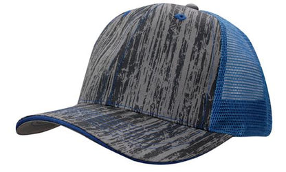Wood Printed With Mesh Back – 4144