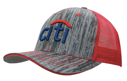 Wood Printed With Mesh Back – 4144
