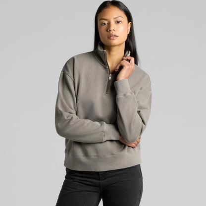 Wo's Relax Faded Half Zip - 4167