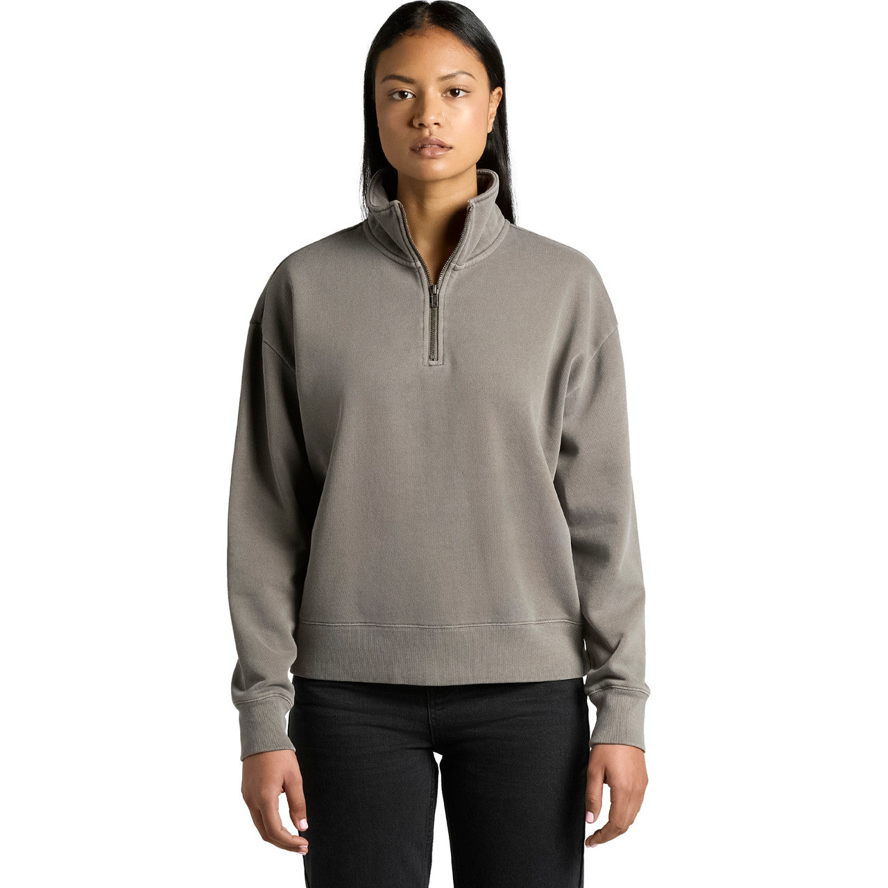 Wo's Relax Faded Half Zip - 4167