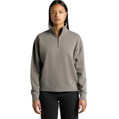 Wo's Relax Faded Half Zip - 4167