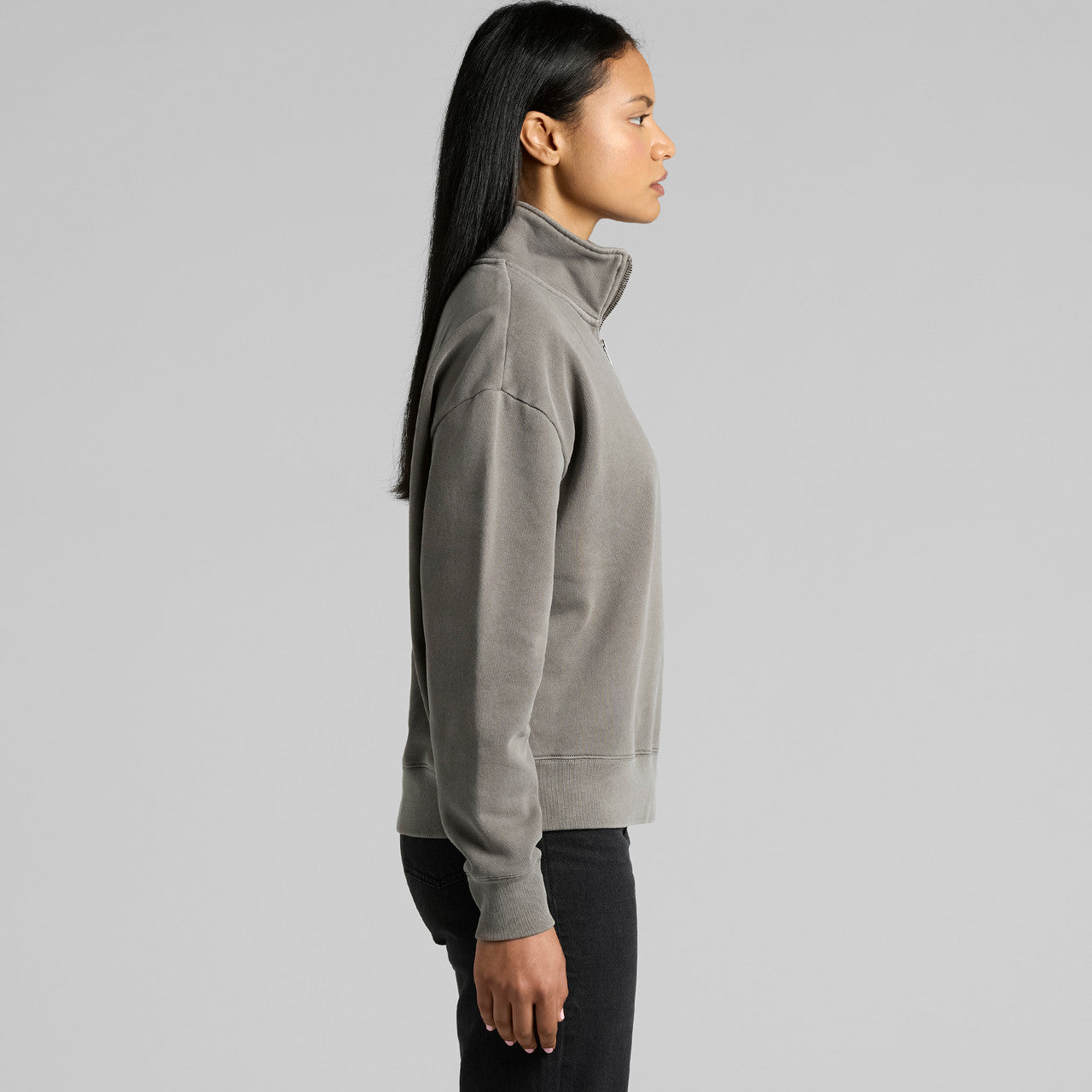 Wo's Relax Faded Half Zip - 4167