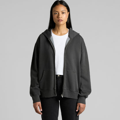 Wo's Relax Faded Zip Hood - 4170