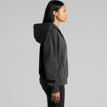 Wo's Relax Faded Zip Hood - 4170