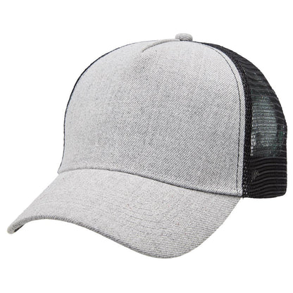 Heathered Mesh Trucker - 4395
