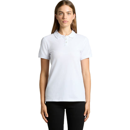 Wo's Pique Polo - 4411