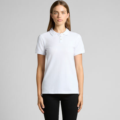 Wo's Pique Polo - 4411