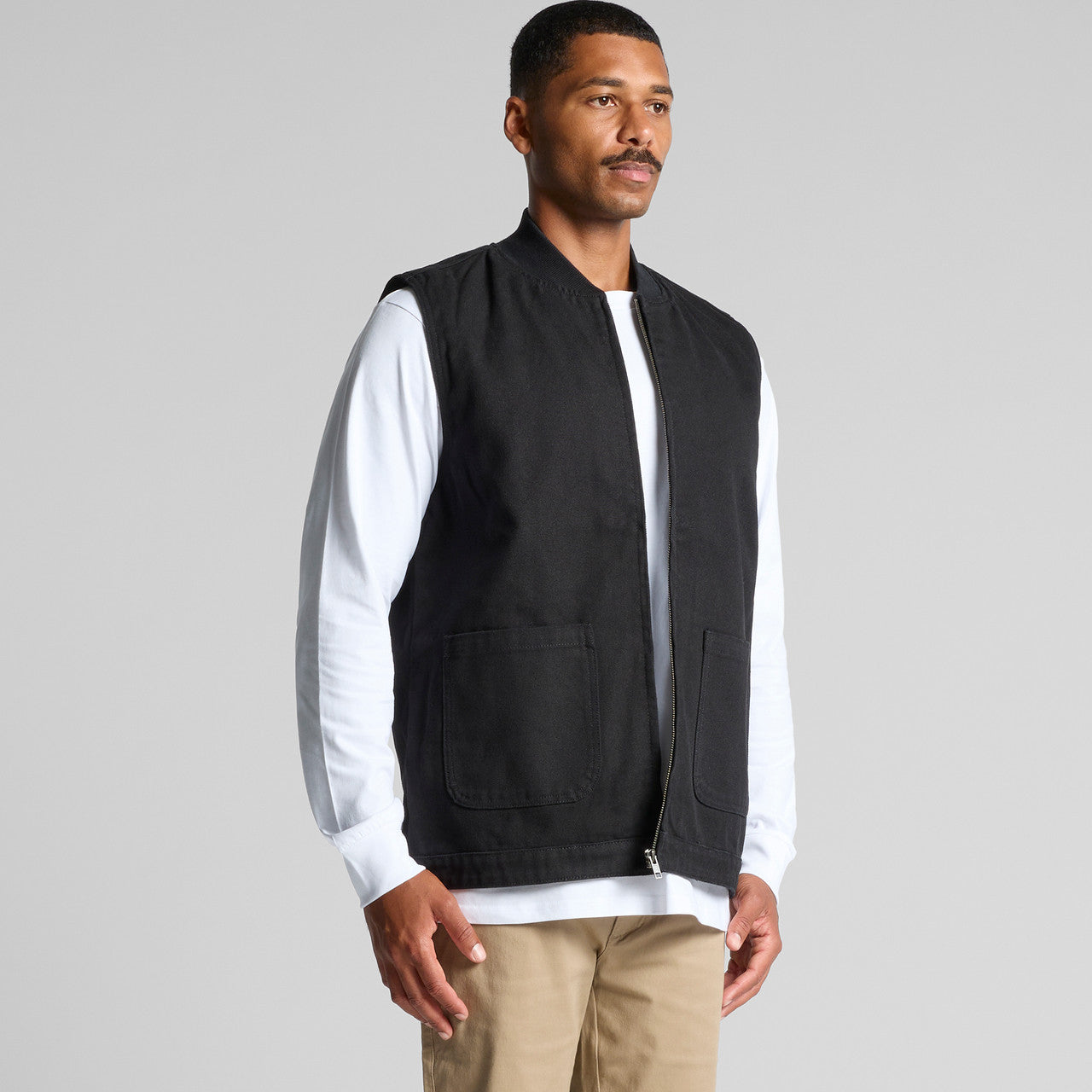 Canvas Heavy Vest - 5528
