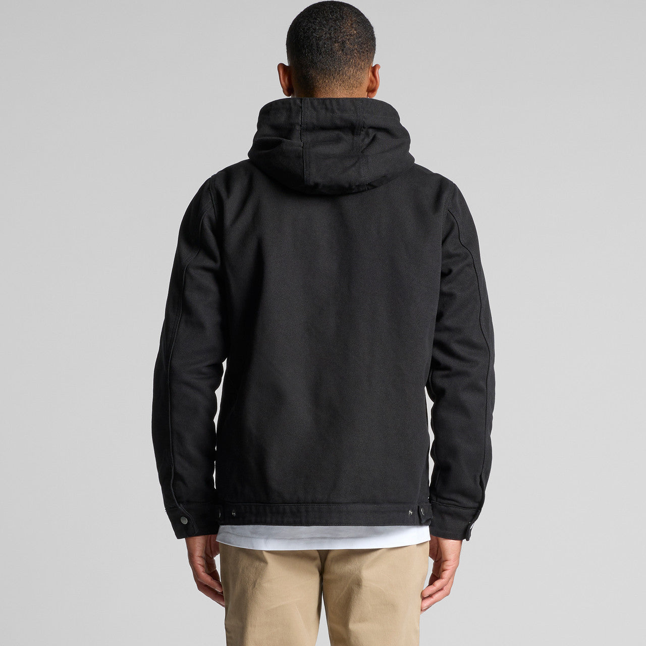 Canvas Heavy Hooded Jacket - 5529