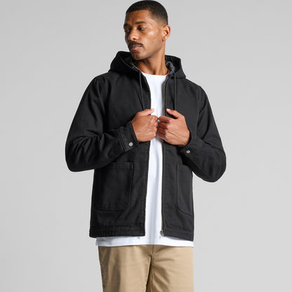 Canvas Heavy Hooded Jacket - 5529