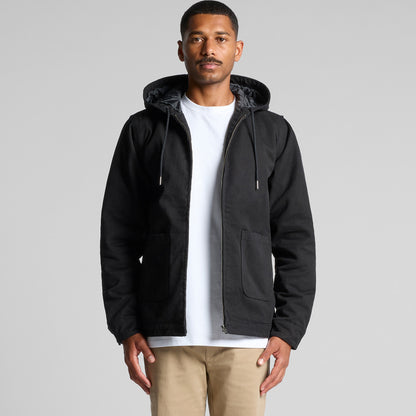 Canvas Heavy Hooded Jacket - 5529