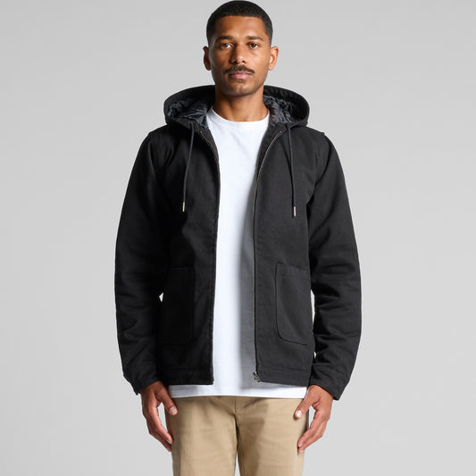 Canvas Heavy Hooded Jacket - 5529