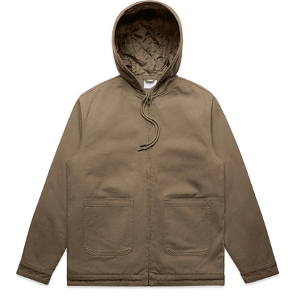 Canvas Heavy Hooded Jacket - 5529