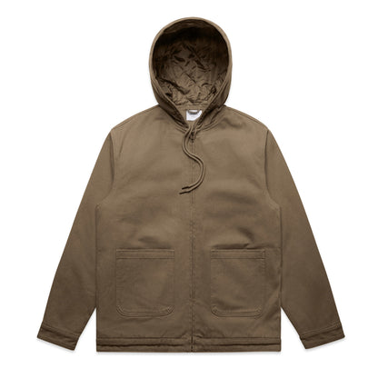 Canvas Heavy Hooded Jacket - 5529