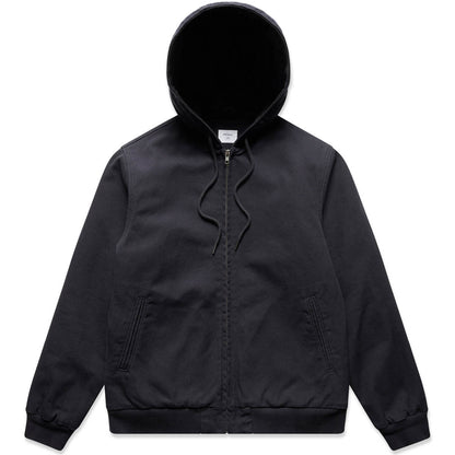 Canvas Bomber Hood Jacket - 5532