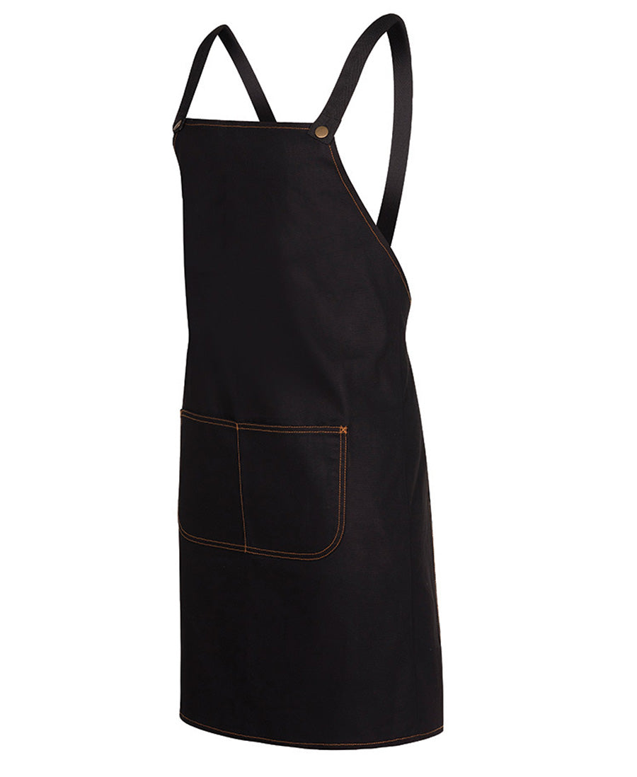 CROSS BACK DENIM APRON - 5ACBD