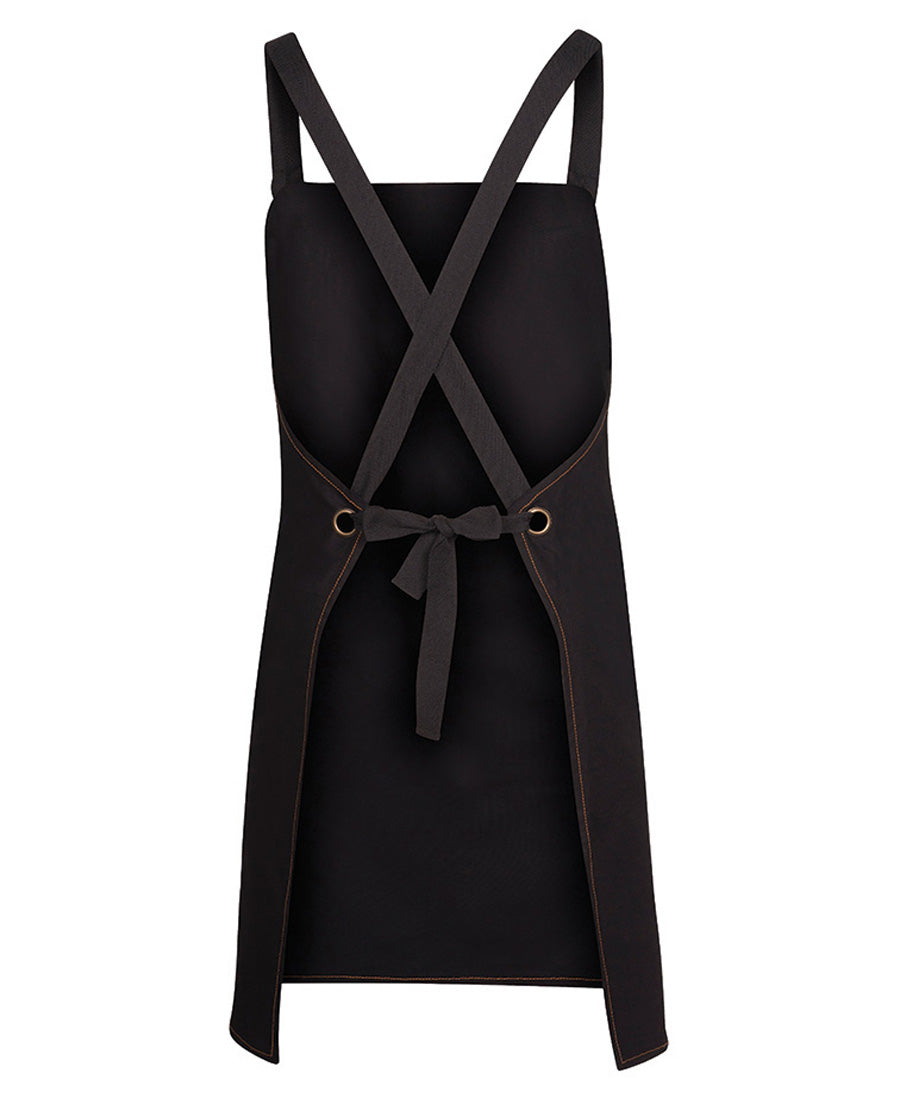 CROSS BACK DENIM APRON - 5ACBD