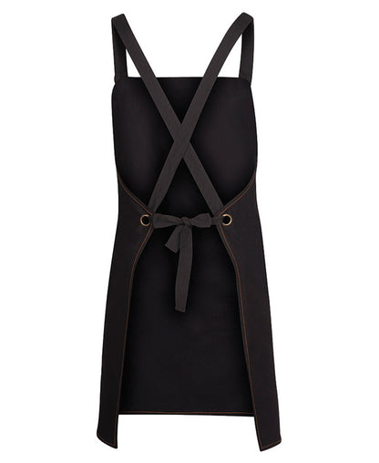 CROSS BACK DENIM APRON - 5ACBD