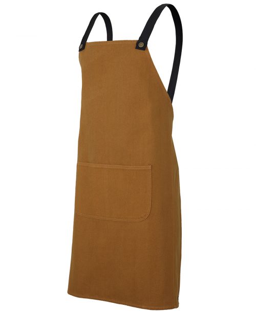 CROSS BACK CANVAS APRON - 5ACBC