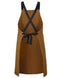 CROSS BACK CANVAS APRON - 5ACBC