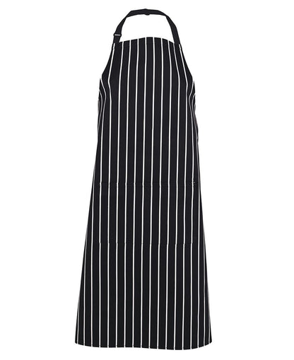 BIB STRIPED APRON WITH POCKET - 5BS