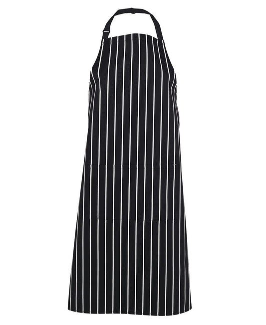 BIB STRIPED APRON WITH POCKET - 5BS