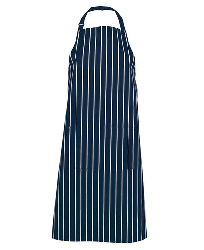 BIB STRIPED APRON WITH POCKET - 5BS