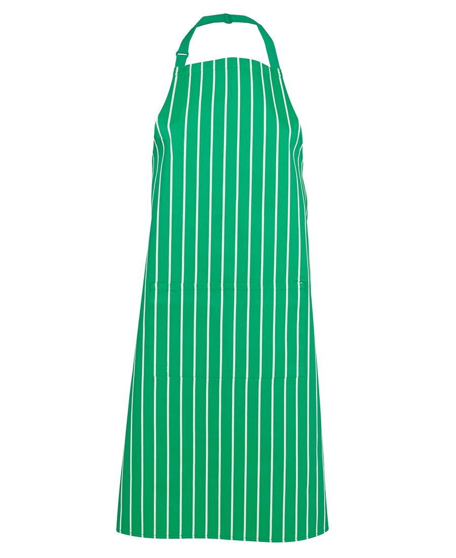 BIB STRIPED APRON WITH POCKET - 5BS