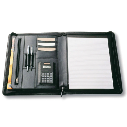 A4 Zippered Compendium - 9012