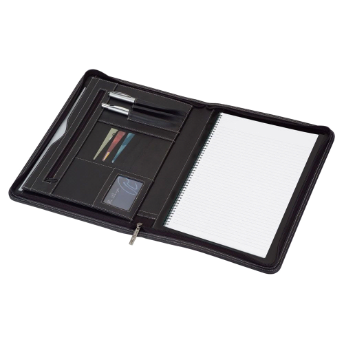 A4 Zippered Compendium - 9078