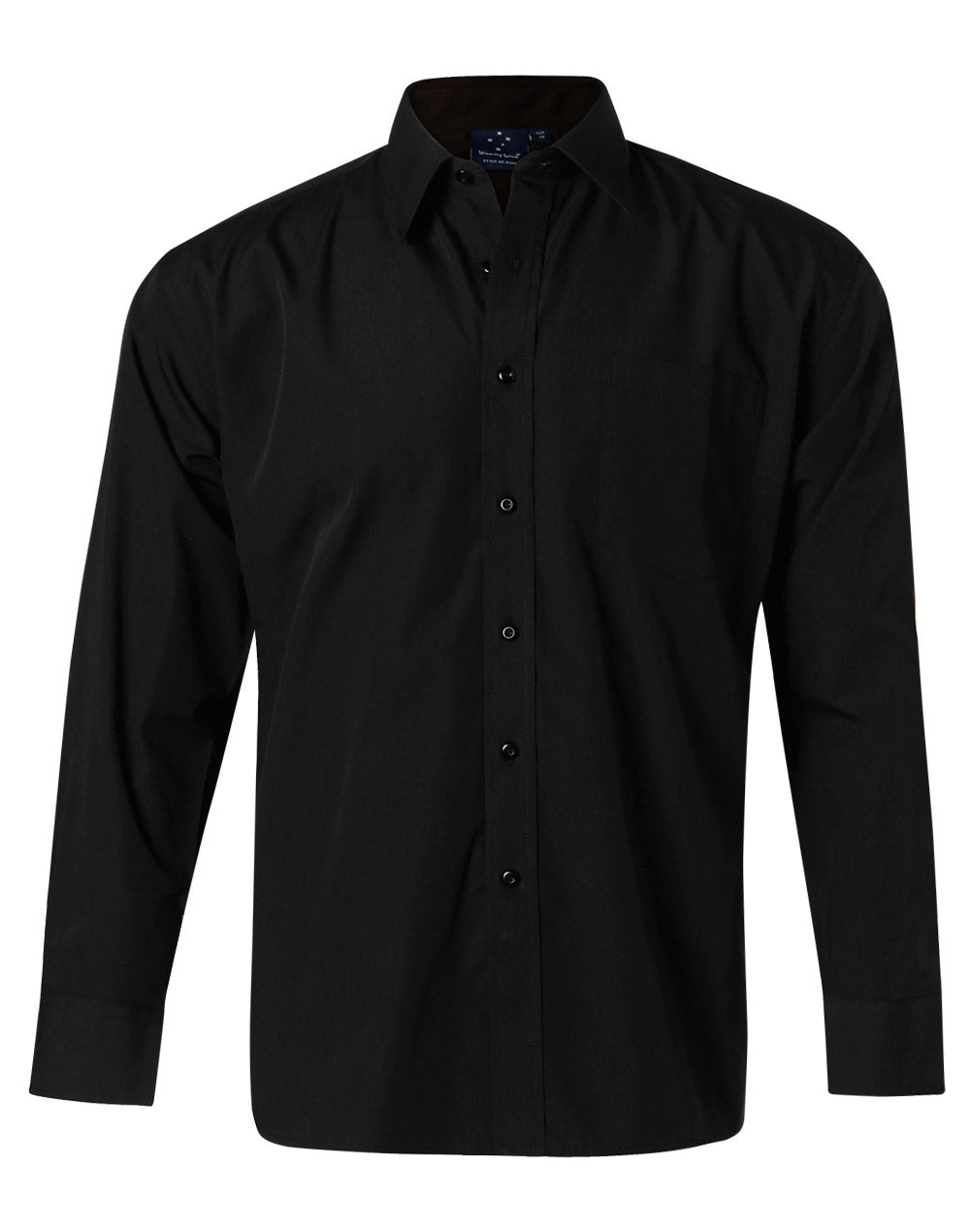Men's Poplin Long Sleeve Business Shirt - BS01L