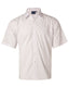 Men's Poplin Short Sleeve Business Shirt - BS01S
