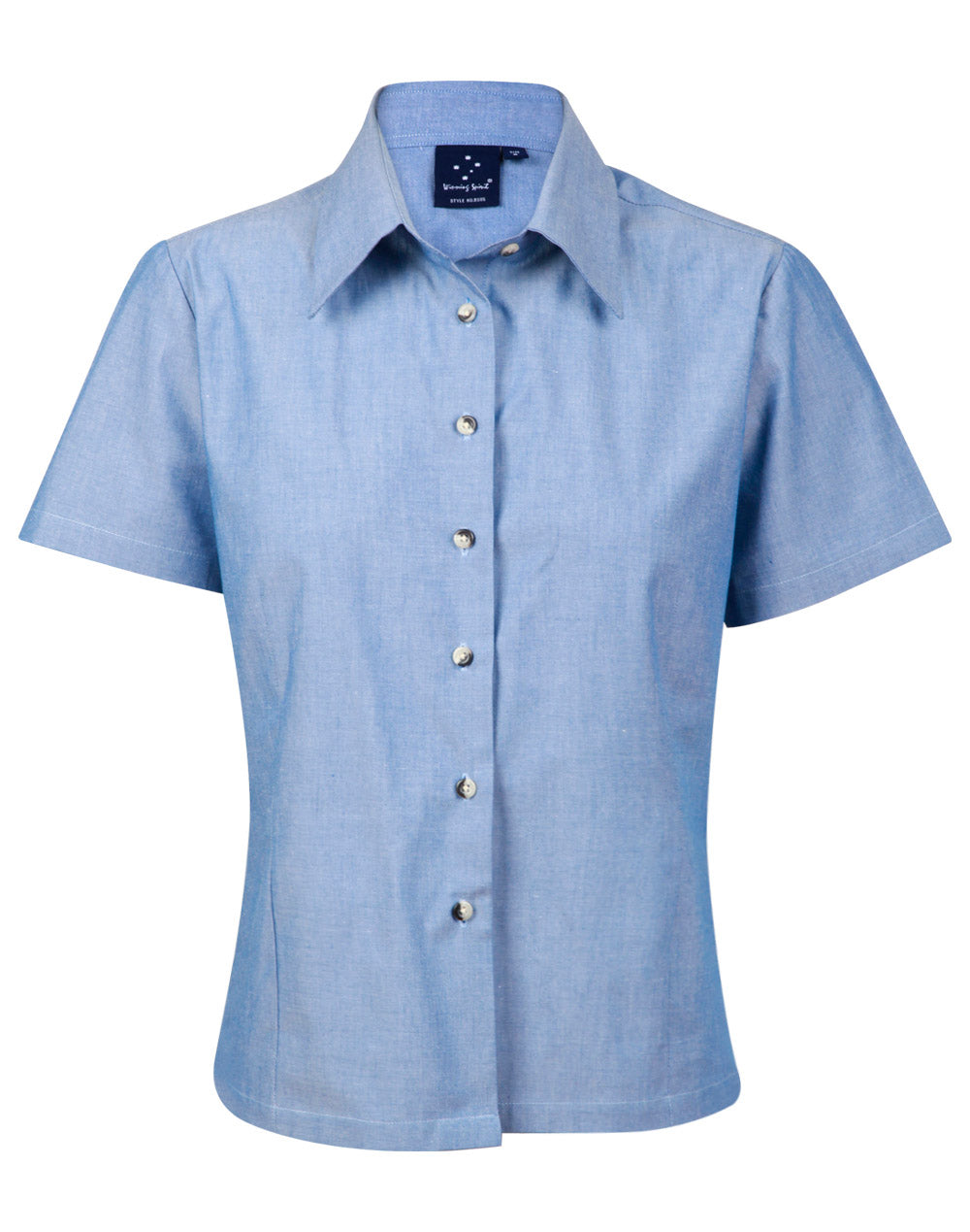 Ladies Chambray Short Sleeve - BS05