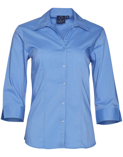 Women's Teflon Executive 3/4 Sleeve Shirt - BS07Q