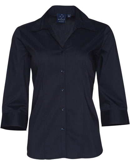 Women's Teflon Executive 3/4 Sleeve Shirt - BS07Q