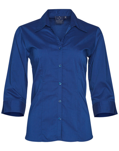 Women's Teflon Executive 3/4 Sleeve Shirt - BS07Q