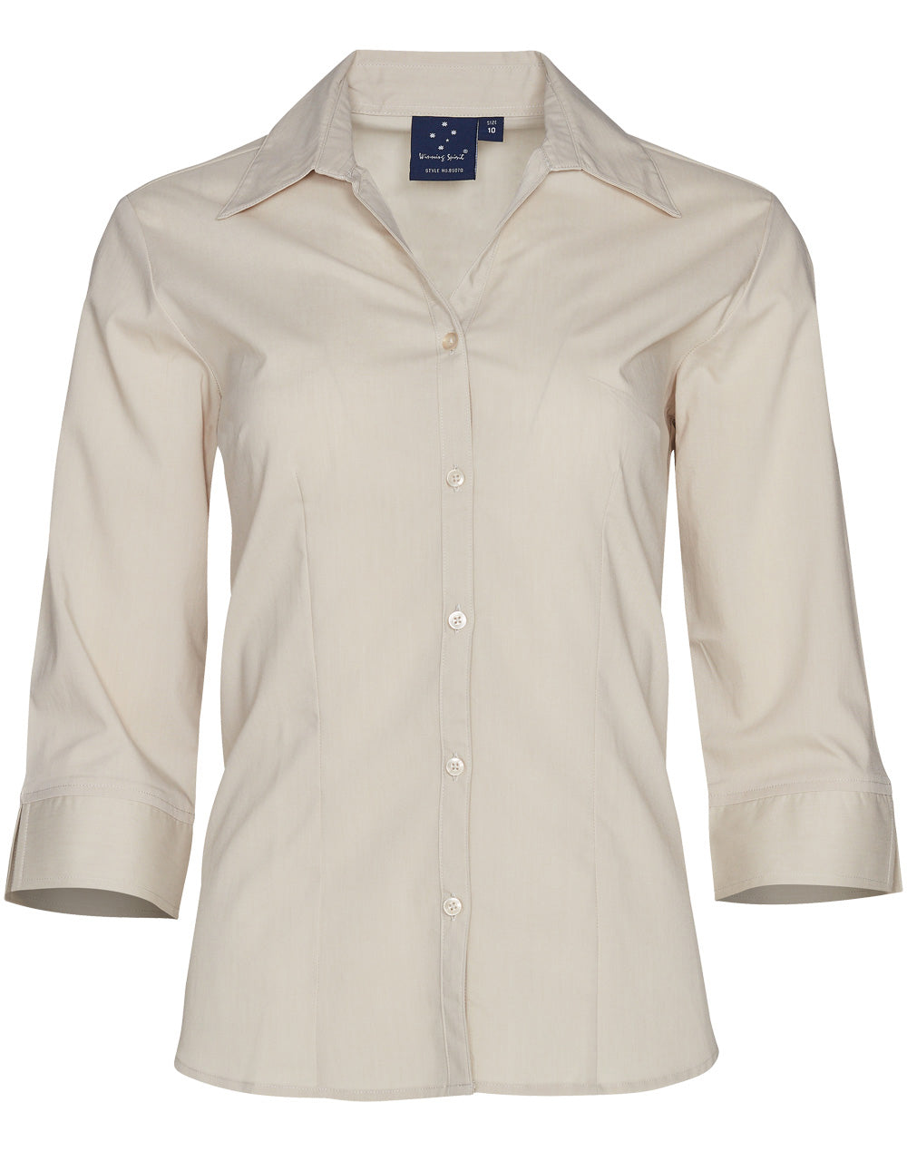 Women's Teflon Executive 3/4 Sleeve Shirt - BS07Q
