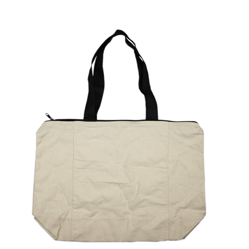 Printed Calico Zip Shopper – CB007