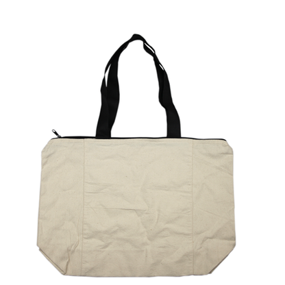 Printed Calico Zip Shopper – CB007