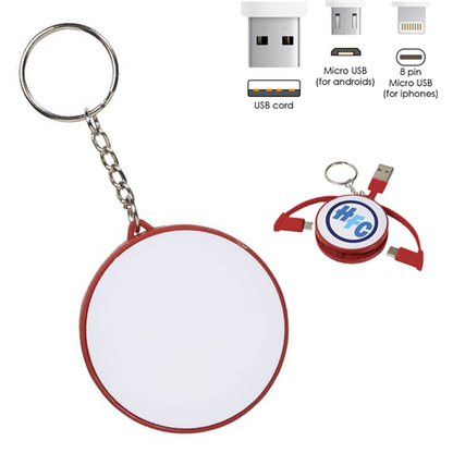 Charging Cable Key Ring - CC002