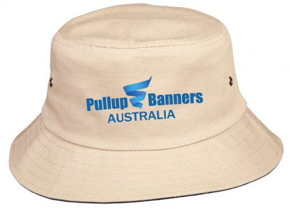 Heavy Brushed Cotton Bucket Hat - CH32