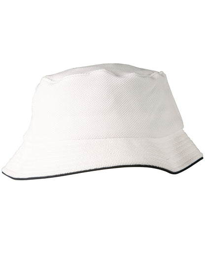 Pique Mesh With Sandwich Bucket Hat – CH71