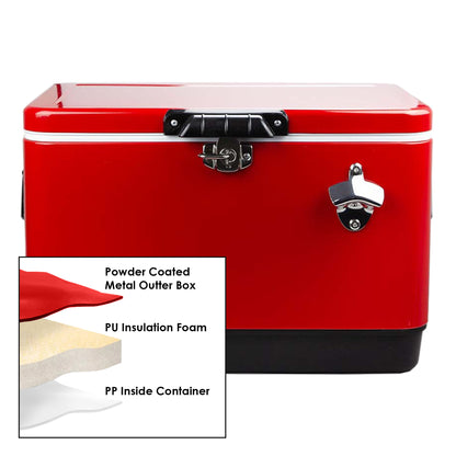 Tuscon Metal Ice Cooler Box 30L - CL005