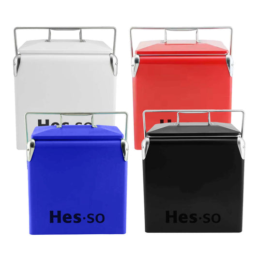 Retro Metal Ice Cooler Box 13L - CL007