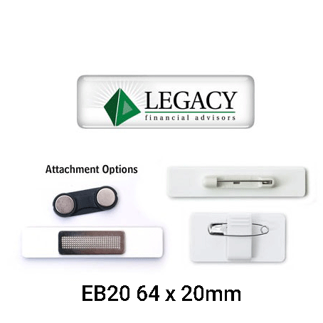 Epoxy Name Badge - EB