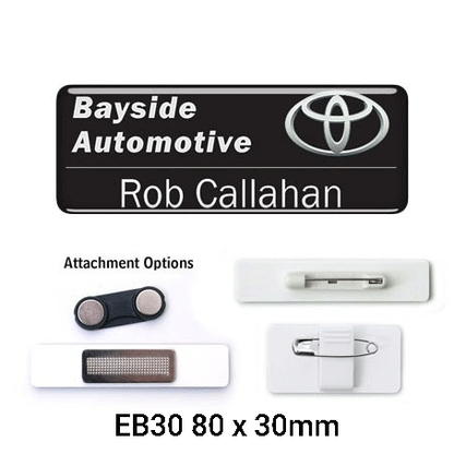 Epoxy Name Badge - EB