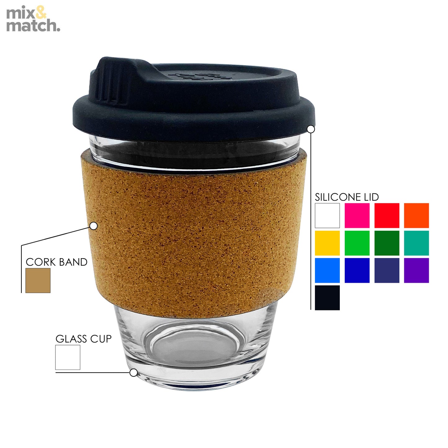 Carlo Glass Coffee Cup – EK013