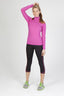 Ladies Greatness Half Zip Mock Neck - F389LD